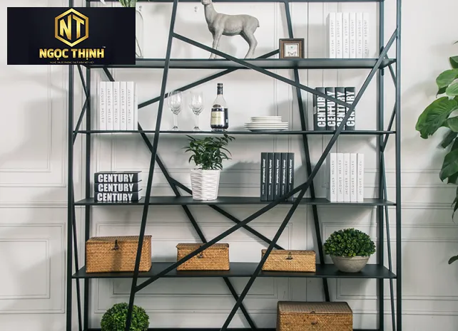 KỆ TRANG TRÍ CHO PHÒNG KHÁCH GIÁ CỰC ƯU ĐÃI